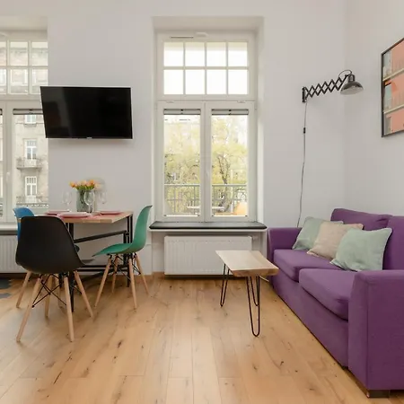 With Balcony Warsaw's Praga By Renters Daire Varşova
